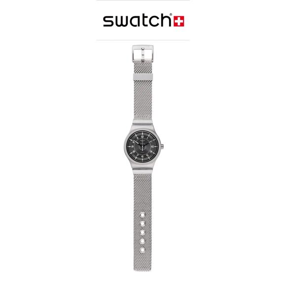 Swatch Watch SISTEM MECHE YIS418M 2018 Sistem51 Irony New In Box Milanese Band - Picture 1 of 14